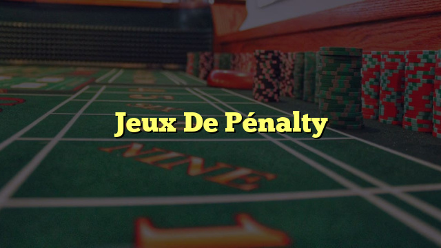 Jeux De Pénalty