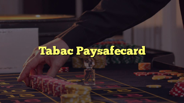 Tabac Paysafecard